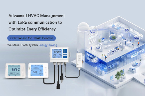 Monitoramento do LoRa CO2 para a gestão do HVAC para otimizar a energia