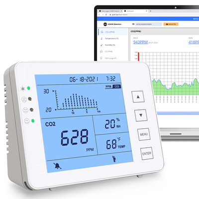Bom preço. Laboratórios Sensor de temperatura e umidade de CO2 Smart Datalogger Monitor 170g on-line