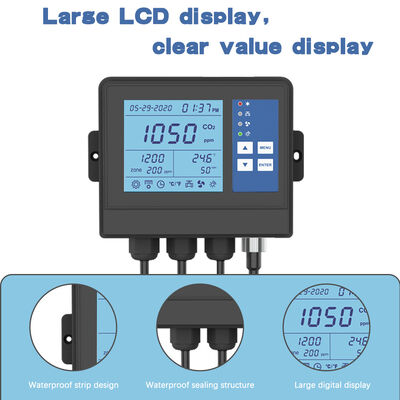 Bom preço. ODM Temperatura Umidade Controlador de temperatura de estufa Sensor de CO2 para cultivo de plantas on-line
