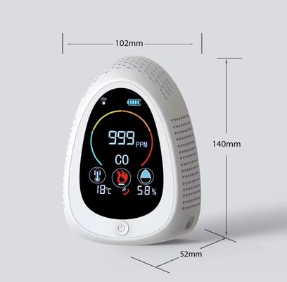 Bom preço. GZAIR Smart CO Detector with Remote Monitoring - Tuya APP Sync, 0-1000PPM CO Range on-line