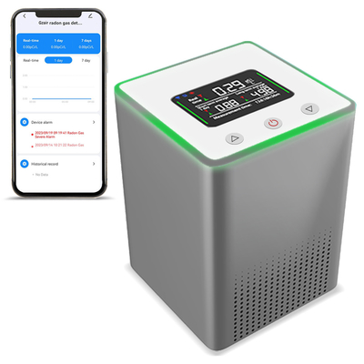 Good price 2.4GHz Wi-Fi Smart Radon Detector Sensor para alertas de aplicativos domésticos on-line