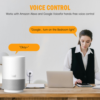 Good price Home Wireless WIFI Smart Socket Plug para Alexa 5GHz 240V 1800W on-line