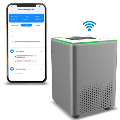 Good price 12V Home Smart Radon Monitor Detector Sensor de câmera de íons de pulso on-line