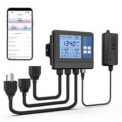 GZAIR WIFI Climatizador de Estufas Sensor de CO2 240VAC