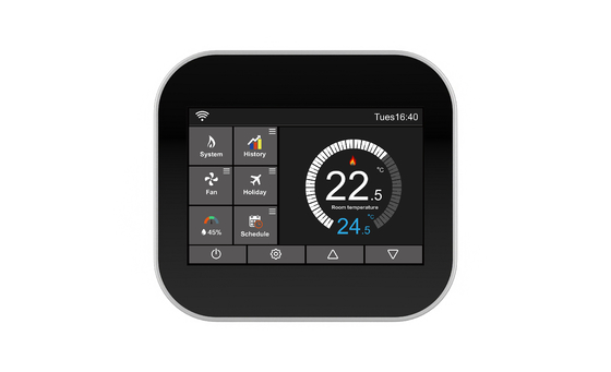 Supermercado Bluetooth Smart WiFi termostatos 240v para quarto individual