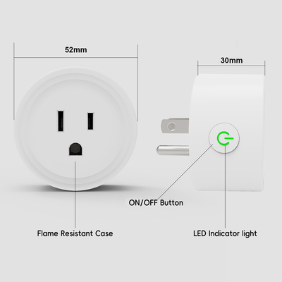Good price Casa da Escola Alexa Google Wifi Smart Plug 220v 300g Branco OEM on-line