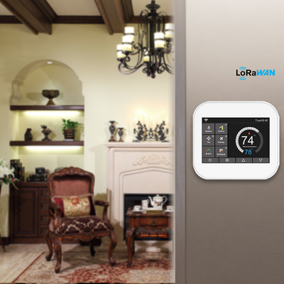 Good price 230v Controle remoto de aquecimento central WiFi Smart Home Thermostat para hospital escolar on-line