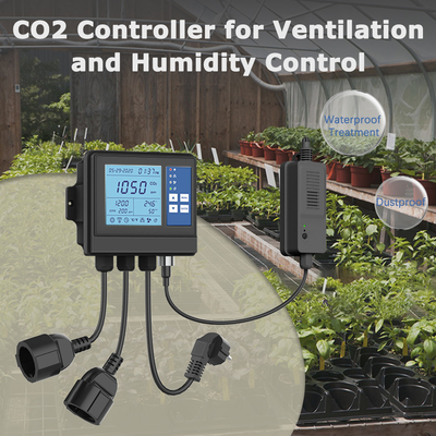 Good price 3000 ppm NDIR Controlador climático de estufa Monitoramento de dióxido de carbono 120V on-line