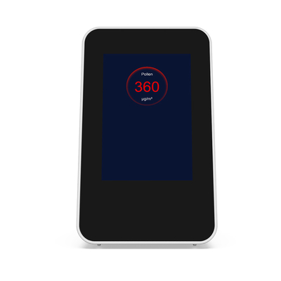 Detector de ar inteligente TVOC em tempo real IAQ Monitor de qualidade do ar Ecrã sensível ao toque