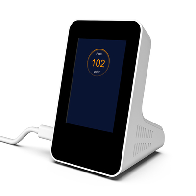 Monitor de qualidade do ar portátil IAQ Smart Painel de toque de 3,5 polegadas para monóxido de carbono