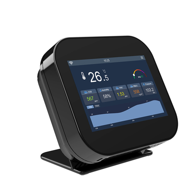 Good price IP21 Classificado em CO2 Wifi Smart Air Quality Monitor Sem fio Alta Precisão on-line