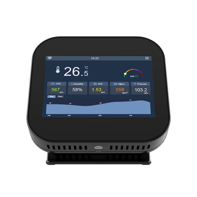 Commercial IAQ Qualidade do Ar Interior Sensor Inteligente Monitor Detecção de Poluição Multi