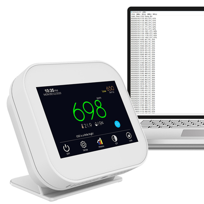 Good price Sensor de CO2 indoor USB NDIR Detector de qualidade do ar Monitor de qualidade do ar Painel de toque capacitivo on-line