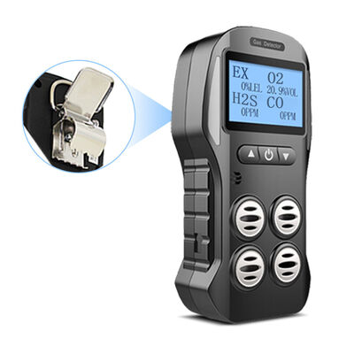 Detetor de Gás Multi-Lel 4 portátil robusto para monitorização de gases perigosos