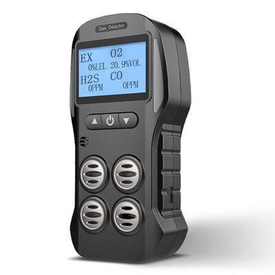 OEM 4 Gas Multigas Detector Meter Espaço confinado com LEL O2 CO e H2S Monitoramento