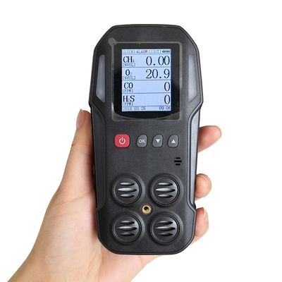 Detector de detecção de gases multi-gás de 4 gases para infravermelho