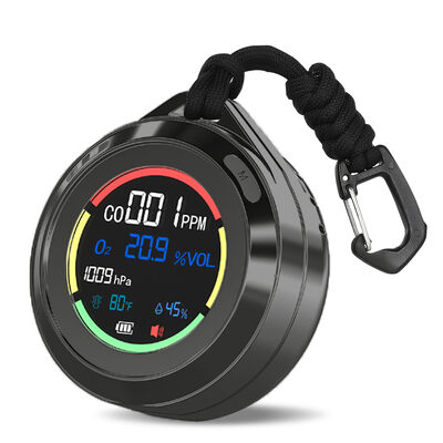 Bom preço. Alarme Portátil de Monóxido de Carbono (CO) PT08, Sensor Eletroquímico com Alerta Sonoro-Luminoso, 300-1100hPa para Casa/Garagem/RV on-line