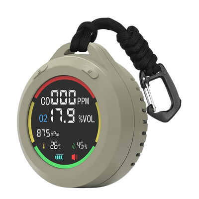 Bom preço. PT08 Alarme de CO de sensor eletroquímico - Alerta sonoro-luz portátil, 300-1100hPa Casa/Garagem/RV on-line