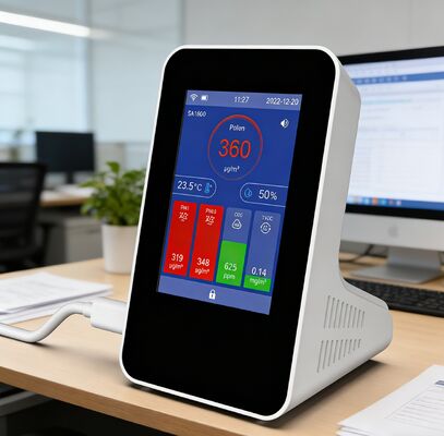 Bom preço. Wifi Bluetooth Air Quality Monitor 1800 - Detector de Gás Multi-7-em-1 com tela sensível ao toque a cores de 3,5 polegadas on-line