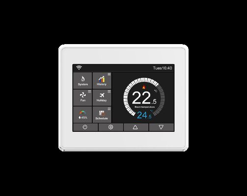 2.4GHz Touchscreen WiFi Thermostat Remote Control para o calor radiante