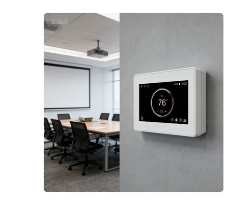 Bom preço. Termostato de tipo Smart Us Termostato programável comercial / residencial - Termostato WiFi controlado por aplicativo com modo de temporizador e exibição de umidade on-line